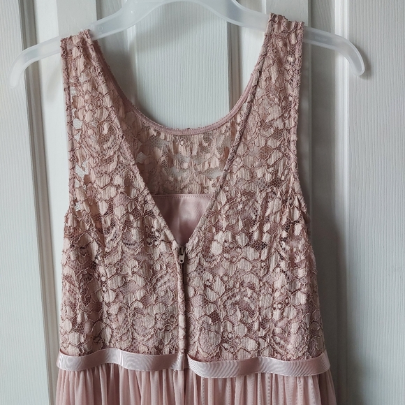 Celebrate DB Studio - Formal Junior/Ladies Bridesmaid Dress Sand/Beige/Tan - Picture 4 of 15